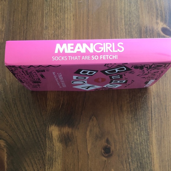 Mean Girls- 2 Pairs of NEW in Package socks - Picture 4 of 4